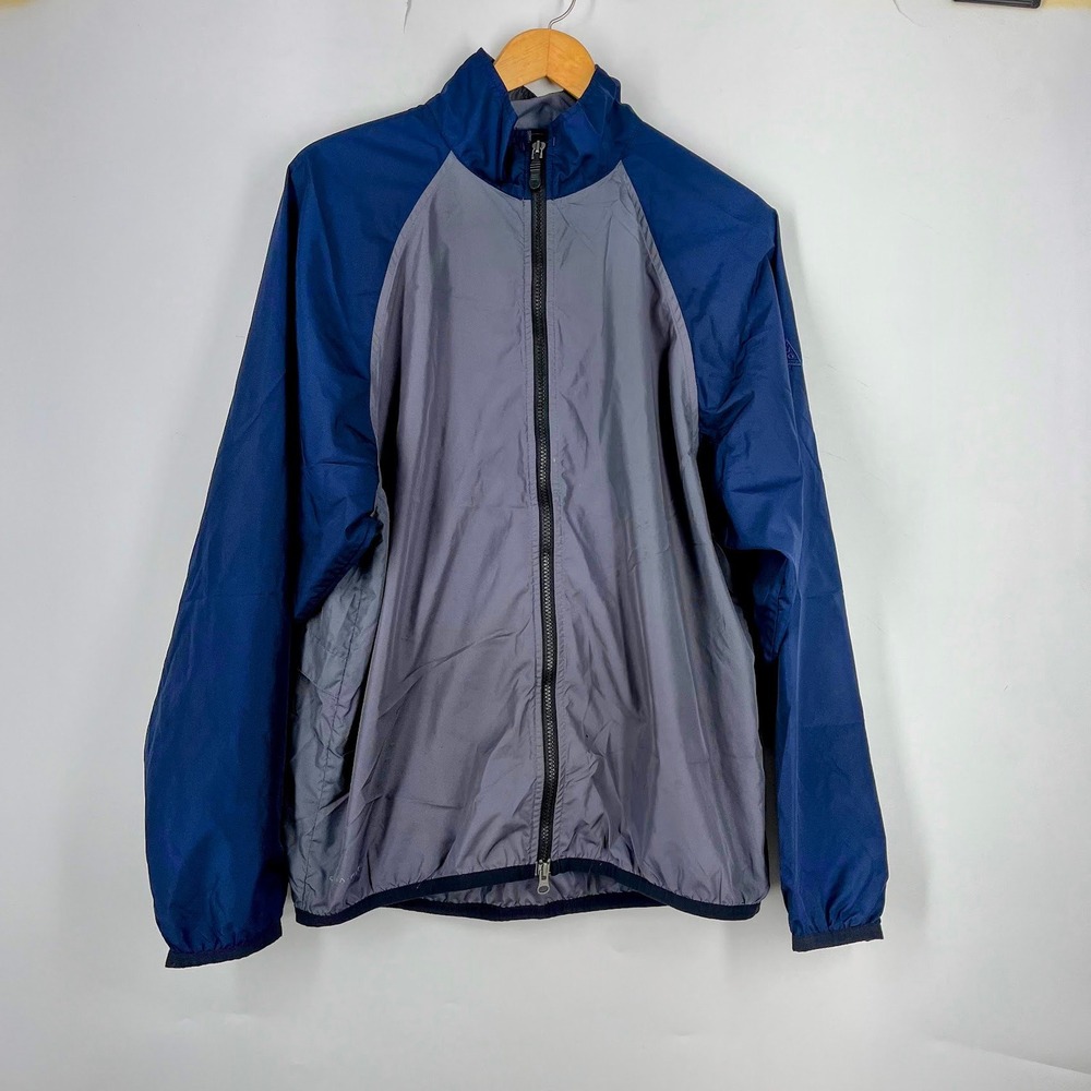 Nike Vintage ACG Clima-Fit Windbreaker Jacket Mens Full Zip‎ Back Pocket Size M